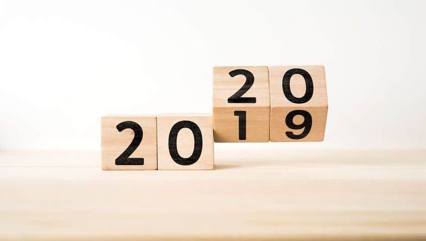 blocks changing from 2019 to 2020 in midair
