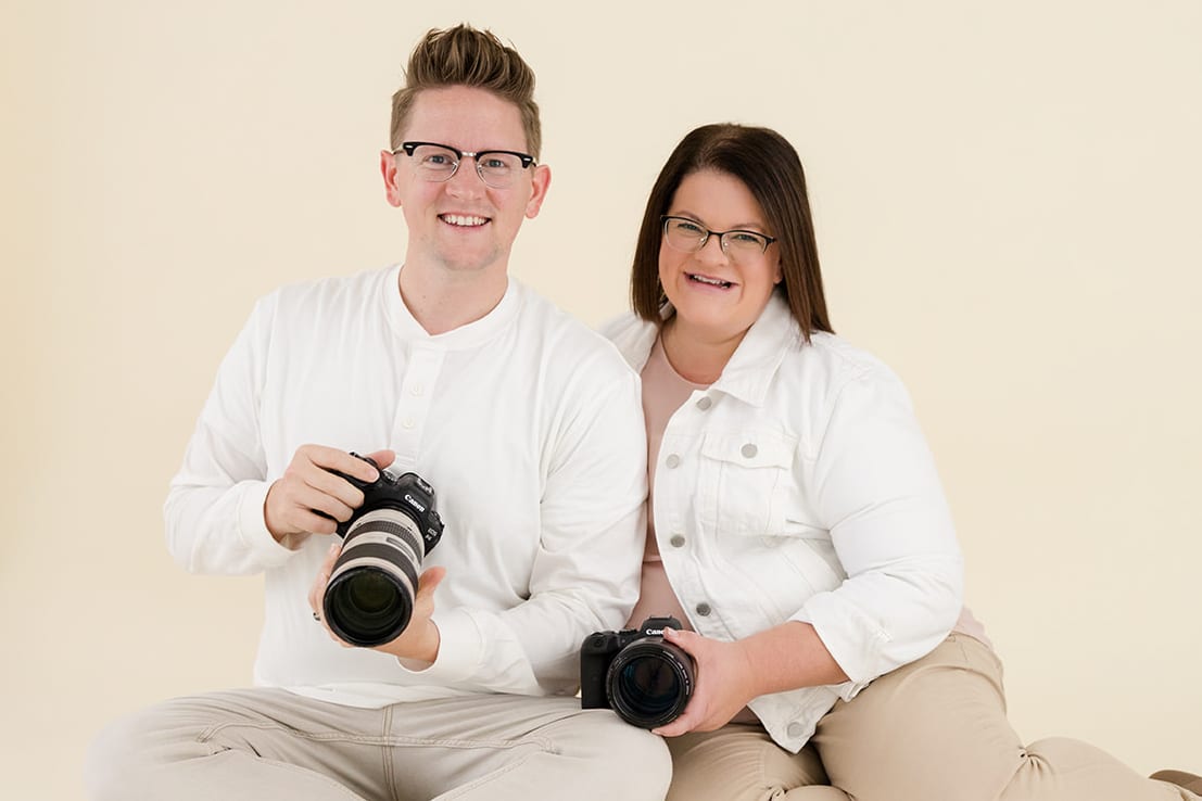 Robert and Courtney Cannon, owners of The Cannons Photography