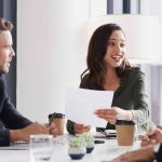 Staff working on content marketing strategies for small businesses