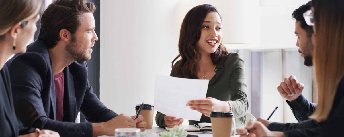 Staff working on content marketing strategies for small businesses
