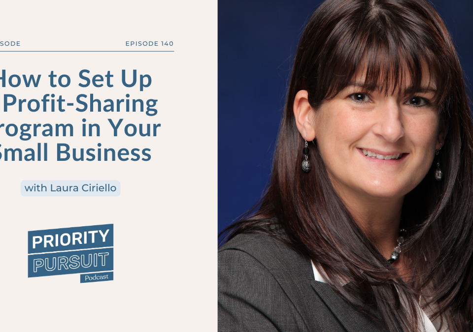 Laura Ciriello—President of Ciriello Plumbing—discusses how to set up a profit-sharing program.