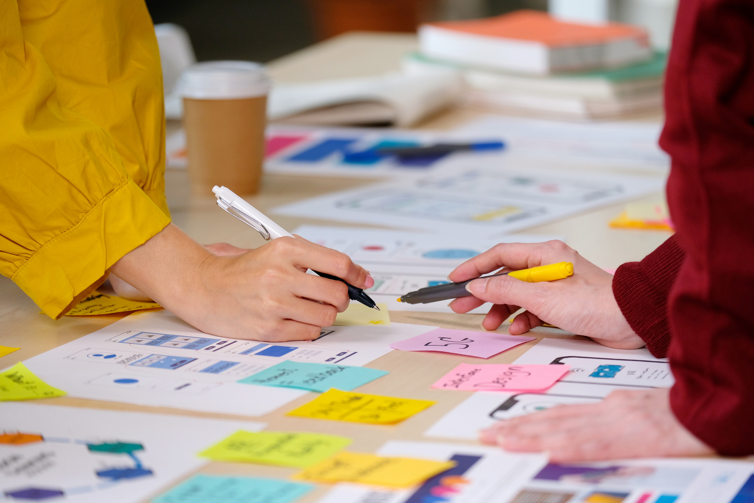 Working on a marketing strategy